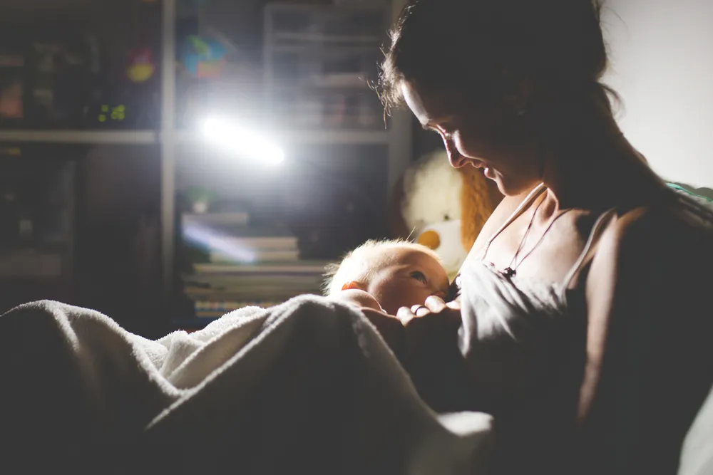 baby only wants mom at night