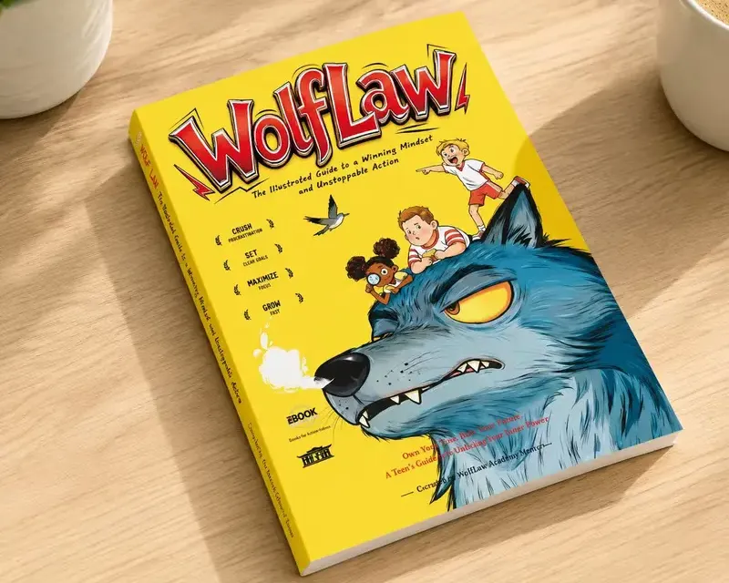 Wolf LAW Teen Adventure Manga Cover