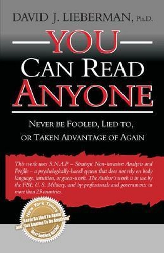 You Can Read Anyone by David J. Lieberman