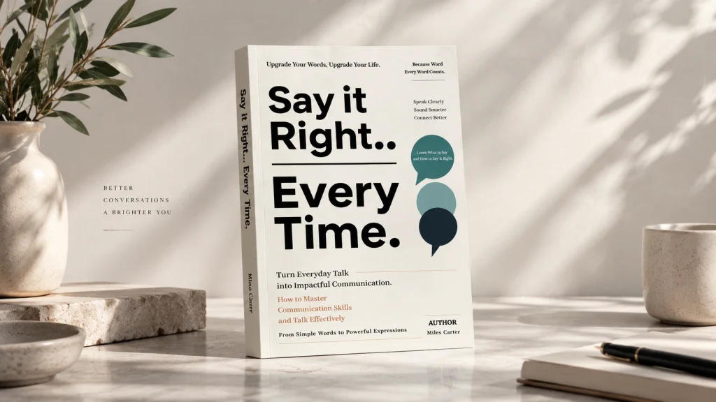 Say It Right Every Time A Book of Better Replies